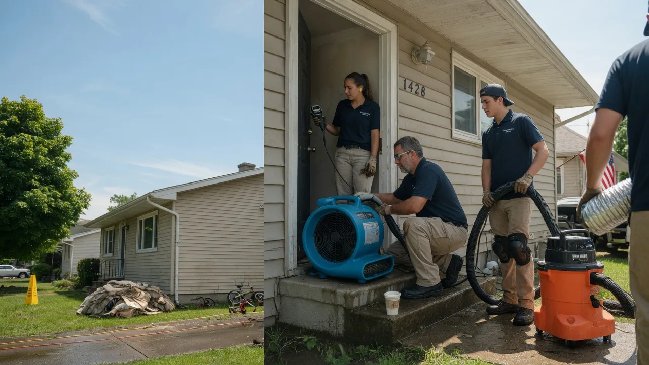Water Damage Restoration in Bluebell, UT near me